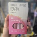 هایلایت بسته 4 عددی طیف رنگی صورتی - Image 2