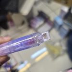 چسب دو طرفه و غلط گیر نواری طرح پنجه تویینگو رنگ بنفش - Image 4