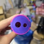 پاک کن و تراش مخزن دار برند توچین تنه درخت رنگ صورتی - Image 4