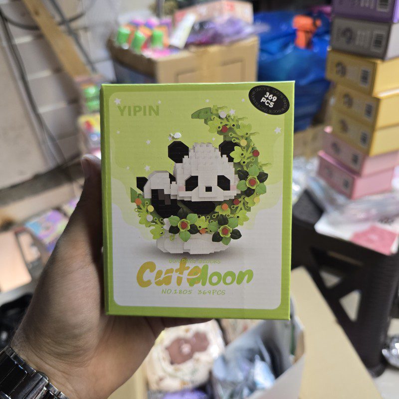 لگو 369 تکه مدل ماه طرح پاندا
