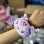 دستبند تاشو طرح کرومی بنفش - Image 3