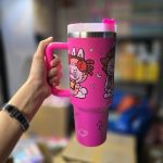 تامبلر طرح استنلی مدل لبوبو سرخابی - Image 2