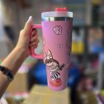 تامبلر طرح استنلی مدل لبوبو صورتی - Image 2