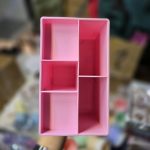 جاقلمی 4کشو صورتی - Image 2