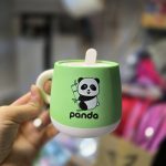 چراغ مطالعه طرح لیوان پاندا سبز