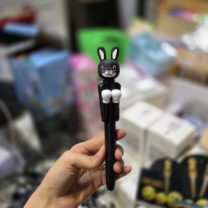 خودکار بوکسور طرح خرگوش مشکی