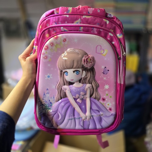 کوله برزنتی برجسته طرح دختر