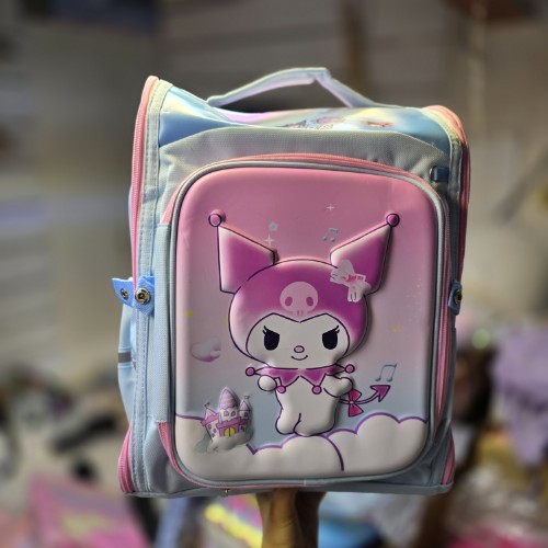 کوله پشتی مدل در یخچالی طرح کرومی آبی