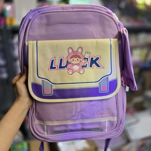 کوله برزنتی طرح دختر بنفش