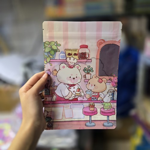 زیپ کیپ فانتزی طرح خرس کد2