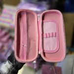 جامدادی نیم تبلتی طرح لبوبو صورتی - Image 2