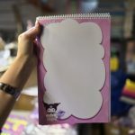 دفتر نقاشی رحلی 40برگ حاشیه دار کرومی دراتاق - Image 2