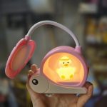 چراغ مطالعه طرح اردک صورتی - Image 2