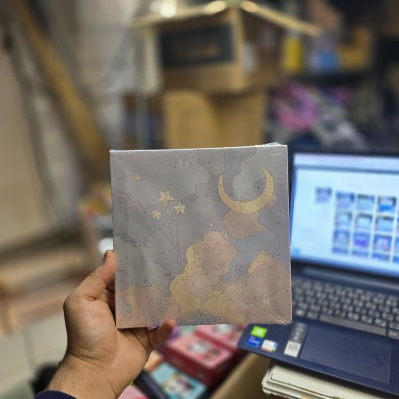 نقاشی آبرنگی مدل بوم سایز 20در20 طرح 27