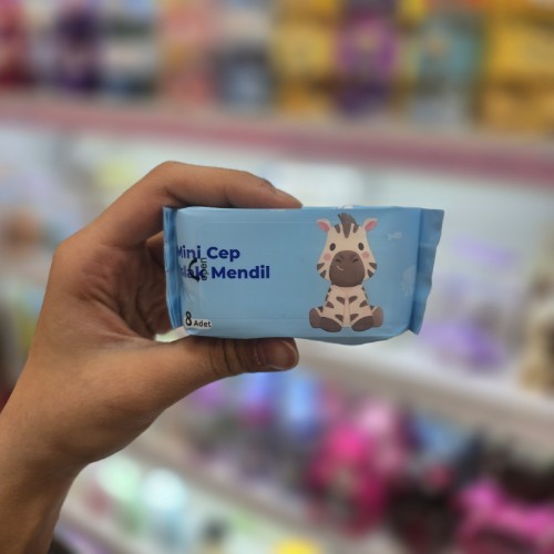 دستمال مرطوب طرح گورخر