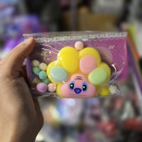 اسکوییشی طرح پنجه استیج رنگ زرد