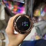 تراول ماگ sus 316 دماسنج دار 230 میل رنگ صورتی - Image 3