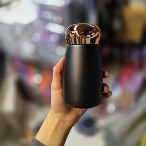 تراول ماگ sus 316 دماسنج دار 230 میل رنگ مشکی