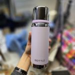 فلاسک آسان نوش دار بنددار برند uylee رنگ بنفش