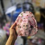 بادی بگ طرح لبوبو پیکسل دار صورتی