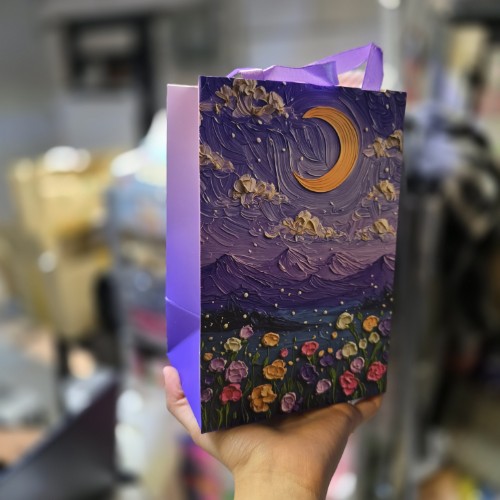 بگ سایز ادکلنی طرح ماه