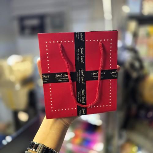 بگ سایز کوچک قرمز مشکی