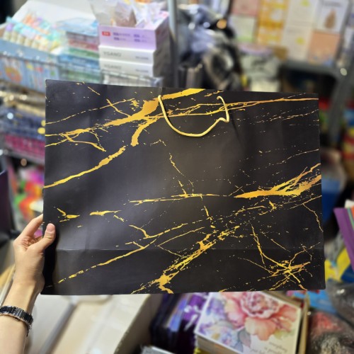 بگ سایز بزرگ مشکی طلایی مزونی