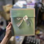 بگ سایز a5 در دار پاپیون دار سبز