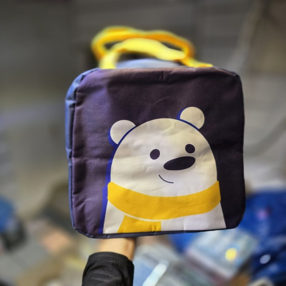 کیف ظرف غذا سرمه ای