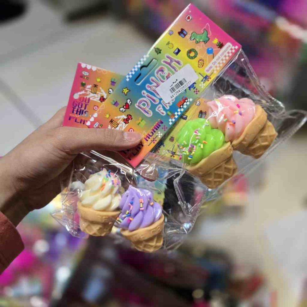 اسکوییشی طرح بستنی قیفی دوقلو