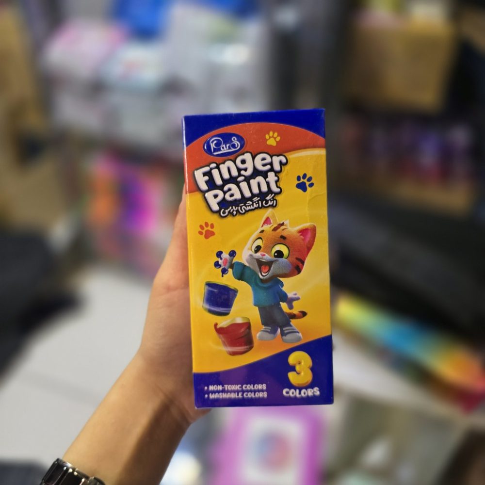 رنگ انگشتی 3 رنگ پارس
