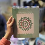 دفتر رنگ آمیزی سری ماندالا 42برگ سبز