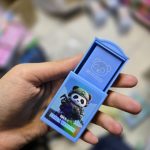 پاک کن جادویی طرح پاندا آبی آسمانی - Image 2