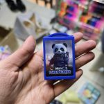 پاک کن جادویی طرح پاندا آبی کاربنی