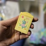 پاک کن جادویی طرح حیوانات زرد