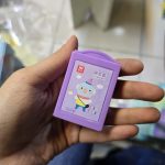 پاک کن جادویی طرح حیوانات بنفش