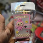 جا کارتی سیلکونی لبوبو رنگ صورتی