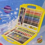 کیف نقاشی آریا 48 تکه رنگ آبی - Image 2