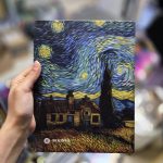 کلاسور 100برگ سایز A5 طرح ونگوک کد1