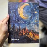 کلاسور 100برگ سایز A5 طرح ونگوک کد3