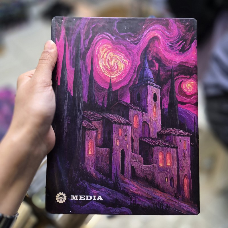 کلاسور 100برگ سایز A5 طرح ونگوک کد5