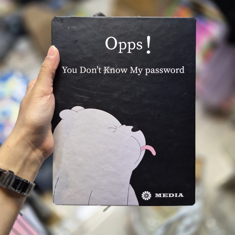 کلاسور 100برگ سایز A5 طرح خرس کله فندقی