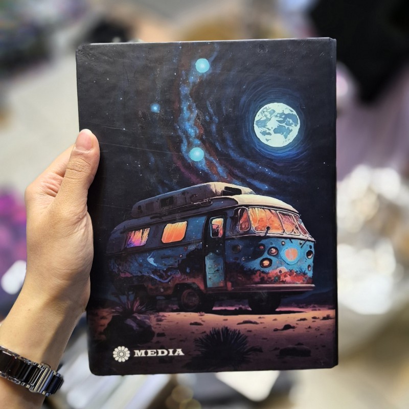 کلاسور 100برگ سایز A5 طرح فولکس