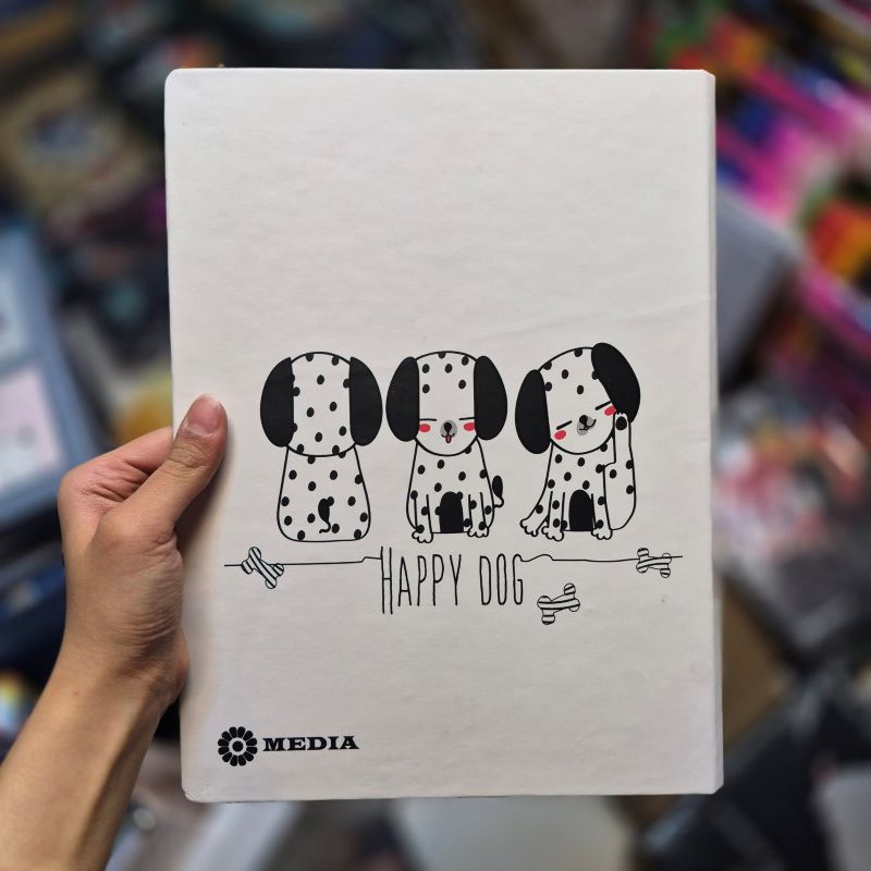 کلاسور 100برگ سایز A4 طرح سگ