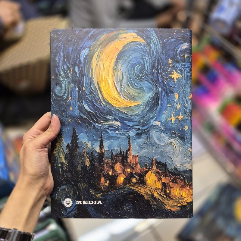 کلاسور 100برگ سایز A4 طرح ونگوک ساختمان