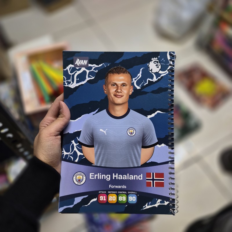 دفتر 40 برگ حاشیه دار طرح هالند