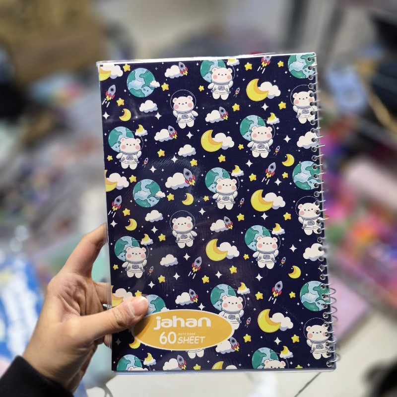 دفتر 60 برگ جهان طرح فضایی