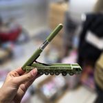 خودکار طرح لانچر موشک رنگ سبز