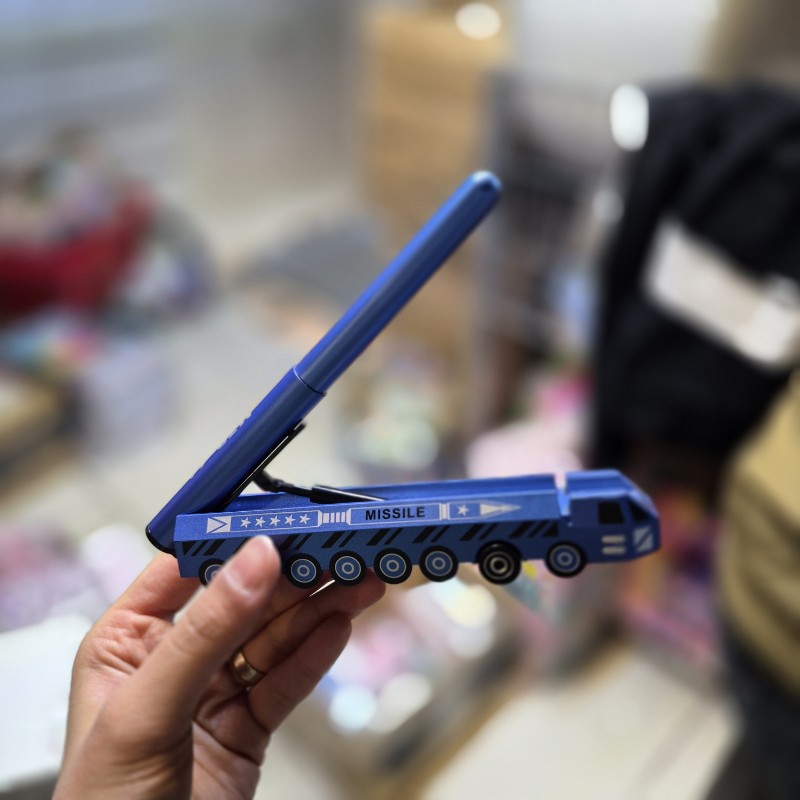 خودکار طرح لانچر موشک رنگ آبی