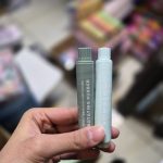 پاک کن پیچی رنگ سبز پاستیلی